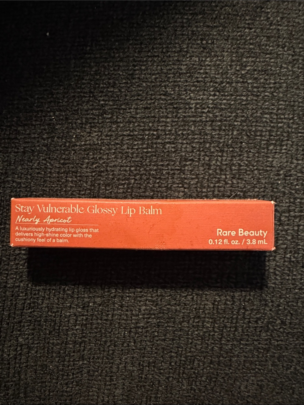 Rare Beauty Stay Vulnerable Glossy Lip Balm — Nearly Apricot (Apricot Orange)